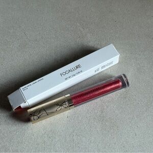 Focallure Glam Metal Liquid Lipstick Shimmer Red